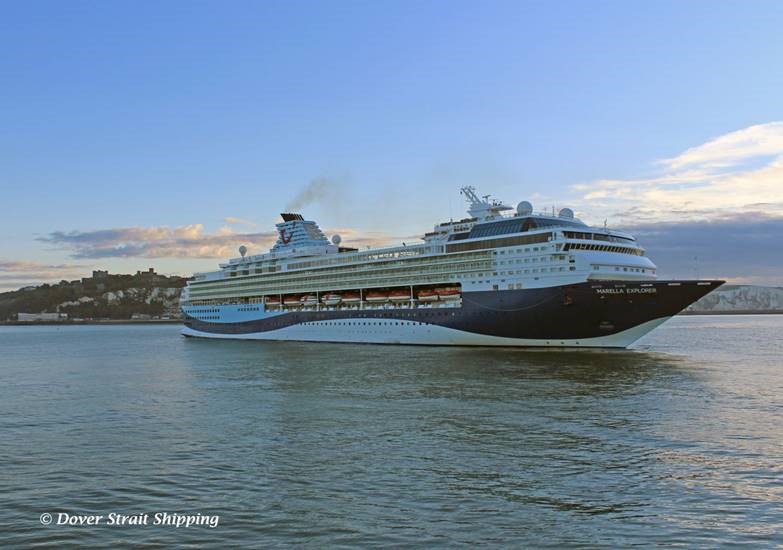 Dover welcomes its first cruise call since the beginning of the COVID ...