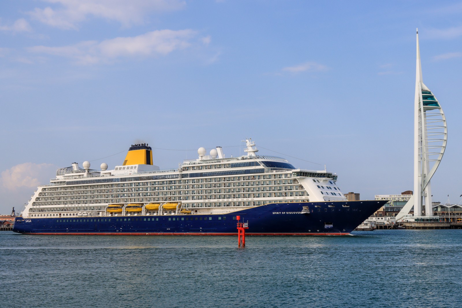 Portsmouth Port looks forward Saga Cruises in 2023 Cruise